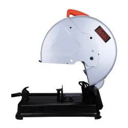 BLACK+DECKER BEM2200-IN 14in. / 355mm Heavy Duty Corded Electric Chop Saw for Cutting Metal, 2200W, 4200 RPM, WHEEL NOT INCLUDED, 1 Year Warranty