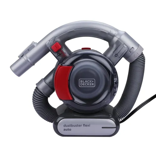 Image of BLACK+DECKER PD1200AV-B1 12V Corded Dustbuster Flexi Auto Handheld Vacuum Cleaner, 560 ml Bowl Capacity, Car Vacuum Clea