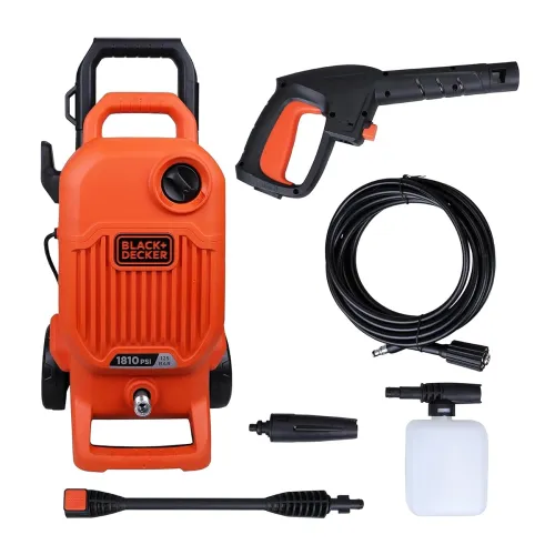Image of Black + Decker 1700W 125 Bar Pressure Washer