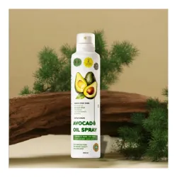 Black & Green Extra Virgin Avocado Oil Cooking Spray, 200ML, Chemical Free. 300°C Smoke Point, for High Heat Cooking, Baking and Frying