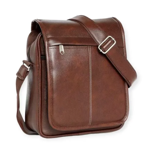 Image of Black Men & Women Sling Bag (Brown)
