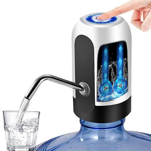 Image of Black Olive Automatic USB Water Can Dispenser Pump