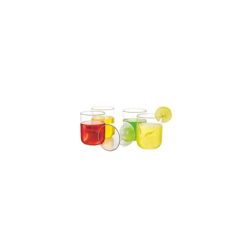 Image of Black Olive Shot Glass - Unbreakable Plastic Transparent Glass for Water