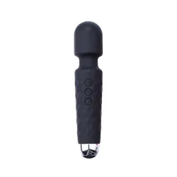 Black Olives Cordless Wand Massager for Women for Pain Relief & Self Relaxation, Handheld Back Massage Machine with Med
