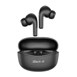 Black-R Wireless in Ear Earbuds with Mic, 130H Playtime, V5.4 Version