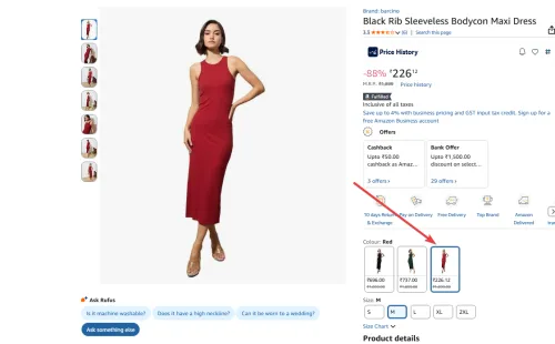 Image of Black Rib Sleeveless Bodycon Maxi Dress