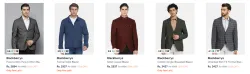 Blackberry Mens Blazers at minimum 50% Discount
