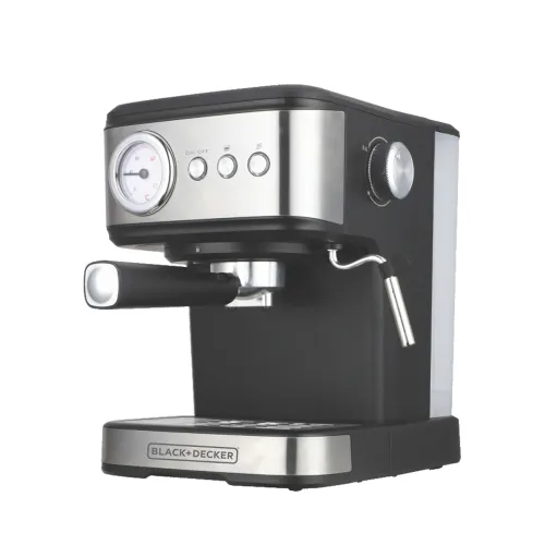 Image of BLACK+DECKER BXCM1001IN 1100W 10-Cup 15 Bar Expresso Coffee Maker