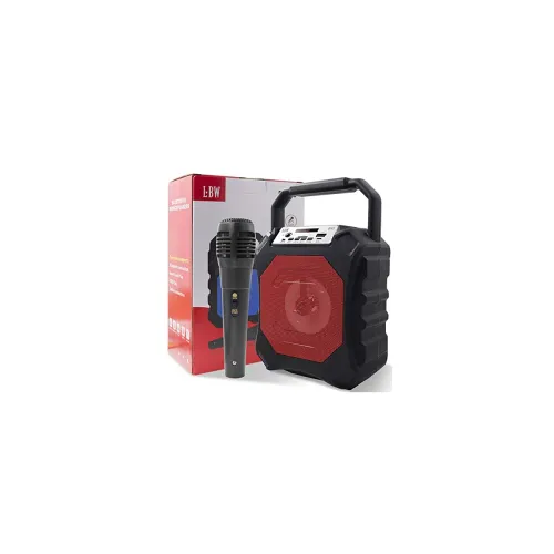Image of BLACKPOOL® Portable Outdoor Speaker with Microphone Karaoke Record Player Portable Wireless Audio Bluetooth Speaker