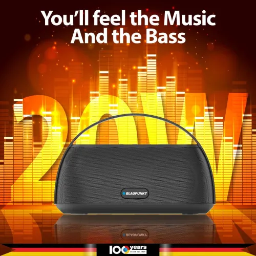 Image of Blaupunkt 20W Portable Boombox Speaker