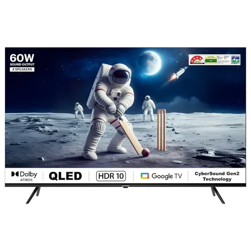 Image of Blaupunkt 126 cm (50 inches) Quantum Dot Series 4K Ultra HD QLED Google TV 50QD7010 (Black)