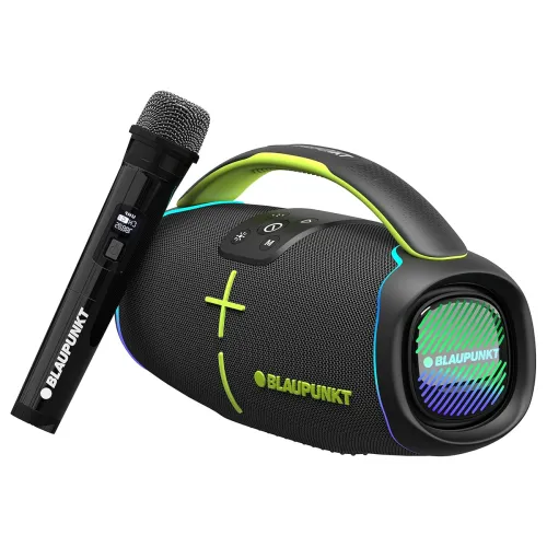 Image of Blaupunkt Atomik BB60 60W Boombox & Wireless Karaoke Mic