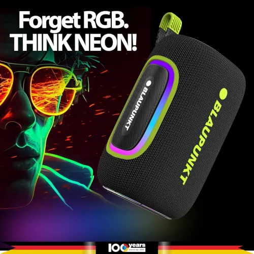 Image of Blaupunkt ATOMIK OMG 75W Party Bluetooth Speaker I 100 Years German Legacy Audio I