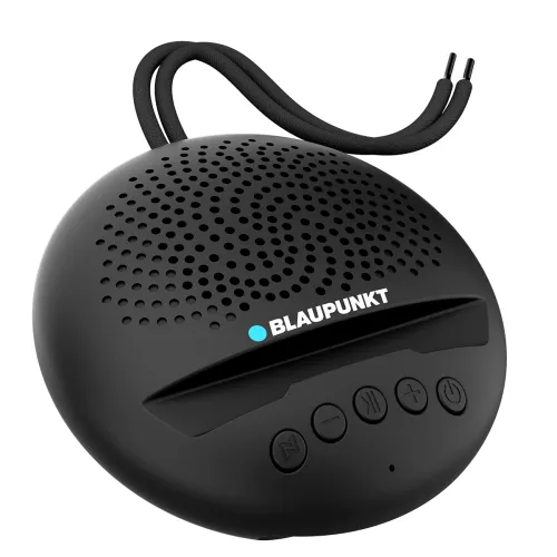 Image of Blaupunkt BT03 Wireless Bluetooth Speaker with Deep Bass & Mobile Stand (Black)