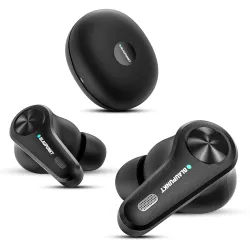 Blaupunkt Newly Launched Btw300 Wireless Platinum Hybrid Anc Moksha In Ear Earbuds With 42Db I 6 Mics Crispr Enc I Blink