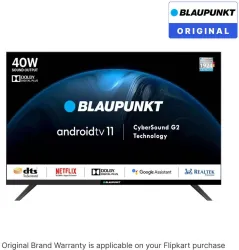 Blaupunkt CyberSound G2 Series 80 cm (32 inch) HD Ready LED Smart Android TV with Dolby Digital Plus & 40 W Sound Output