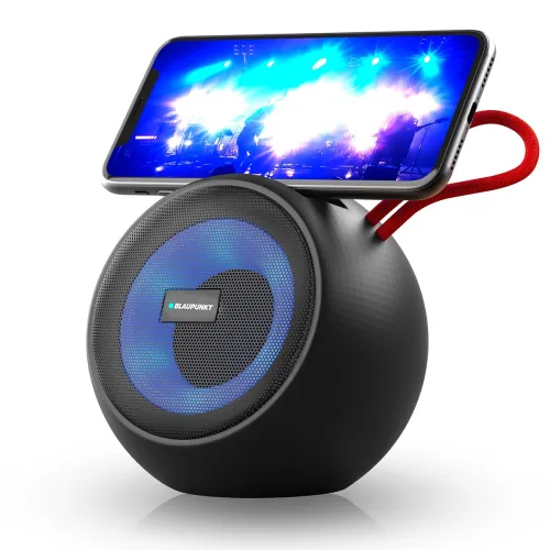 Image of Blaupunkt Live Portable Pocket Friendly Bluetooth Speaker I Deep Bass I Built-in Mobile Stand I TWS Function I Built-in 