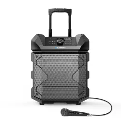 Blaupunkt Rock & ROLL PS150 100W Party Speaker (Karaoke, 4500mAh, Wheels)