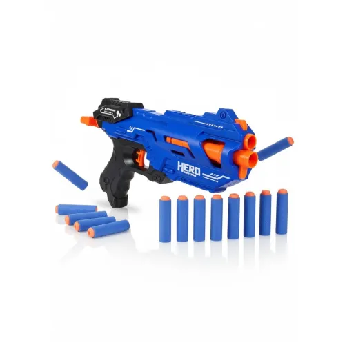 Image of Blaze Storm New Edition Foam Dart Blaster Gun for Kids | Soft Bullet Toy Gun with 8 Refill Darts | Elite Team Series | S