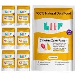 BLEP Healthy Dog Food for Adult & Puppies | Chicken Zucchini