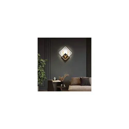 Image of Blissbells LED Stag Square Wall Lamp