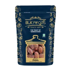 BLK FOODS Select 1Kg Dry Dates Brown | Sukha Khajoor (Chuara Kharek) Dates