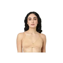 BLOSSOM Women’s Seamless Double-Layered Non-Padded Bra