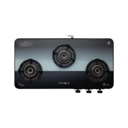 BLOWHOT Sapphire 5G Premium Design 3 Burner Manual Gas Stove