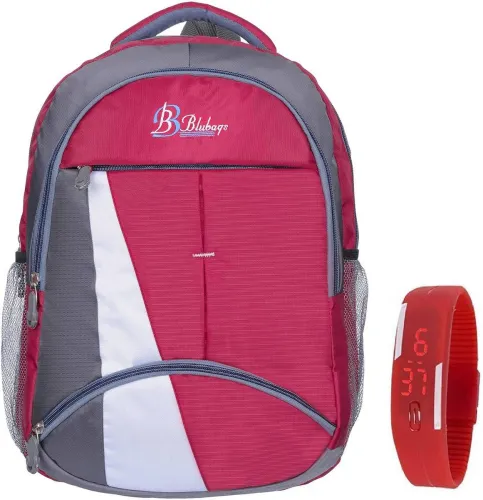 Image of blubags  Large 36 L Laptop Backpack & Red LED  (Red)