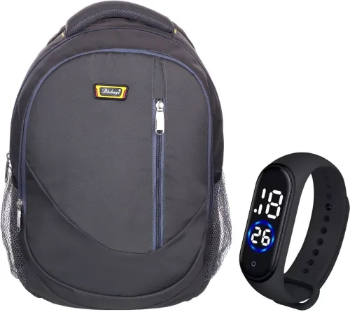 Image of blubags Medium 40L School Bags  (Grey, 40 L)