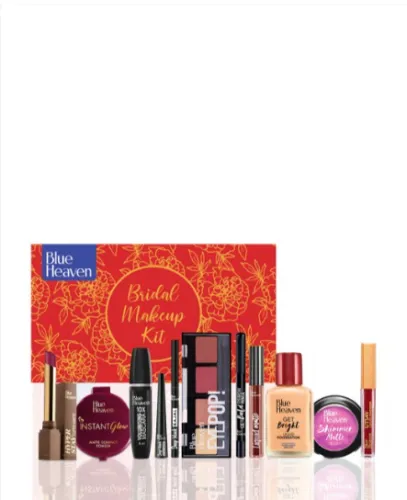 Image of Blue Heaven Women 11 Pcs Bridal Makeup Kit 