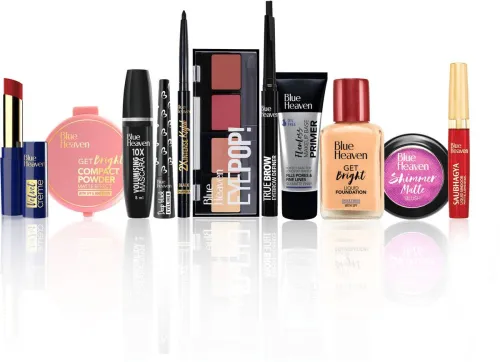 Image of BLUE HEAVEN Bridal Makeup kit for women  (Pack of 11)