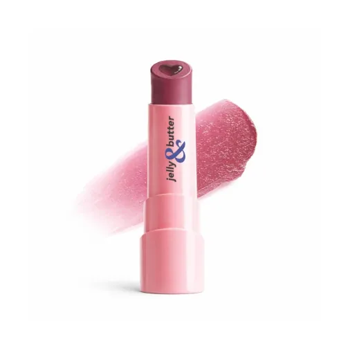 Image of Blue Heaven Jelly & Butter SPF 50 Lip Balm infused with Jojoba Oil, Shea Butter + Vitamin E, smoothens Dry & Chapped Lip
