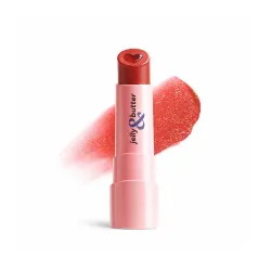 Blue Heaven Jelly & Butter SPF 50 Lip Balm infused with Jojoba Oil, Shea Butter + Vitamin E, smoothens Dry & Chapped Lips, Fades Pigmentation, Soften & Smoothes Plums Lips, Caramel Brown, 3g