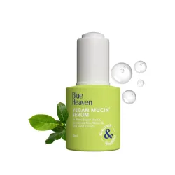 Blue Heaven Vegan Mucin Face Serum Infused with 3% Pant Based Mucin