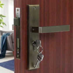 Blue Space Premium 8 Inch Cylindrical Plate Heavy Duty Door Lock