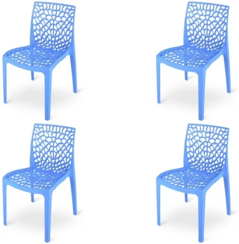 Image of BLUE SQUARE Natural Fiber Outdoor Chair , So4