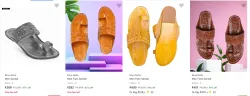 Blue Bella Men’s Sandals & Floaters upto 92% Discount