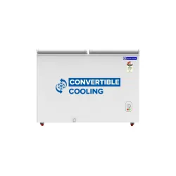 Blue Star HT3-M325, 325 Liter Hard Top Double Door Deep Freezer (301 Liter, White, 3-star)