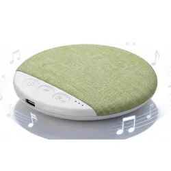 Bluetooth Pillow Speaker, Ultra Thin Under Pillow Speaker for Sleeping, Wireless Sleep Aid with White Noise Timer, Stereo Bass, Private Sleep Headphones for Bedside, Meditation & Side Sleepe...