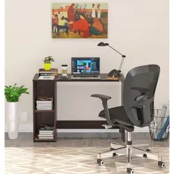 BLUEWUD Mallium Engineered Wood Study and Computer Laptop Table for Home