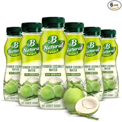 B Natural Select Tender Coconut Water – 200ml (Pack of 6)
