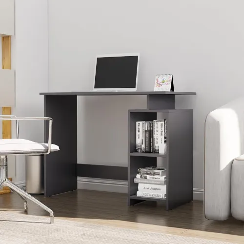 Image of Bniture Wooden Study Table for Home | Engineered Wood Laptop Study Table