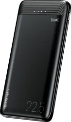 boAt 10000 mAh 22.5 W Power Bank (Phantom Black, Lithium Polymer, for Laptop, Mobile, Speaker, Tablet)