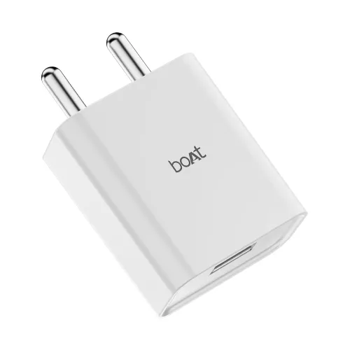 Image of boAt 12W USB-A Fast Charger Adapter