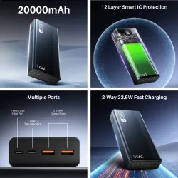boAt 20000mAh 22.5W Fast Power Bank