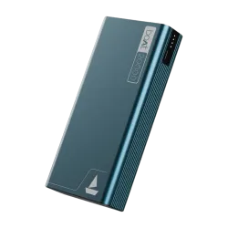 boAt 20000 mAh 22.5 W Compact Pocket Size Power Bank (Steel Blue, Lithium Polymer, Fast Charging, Quick Charge 3.0, Power Delivery 3.0 for Laptop, Mobile, Tablet, Speaker)