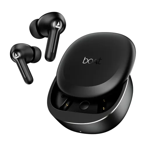 Image of boAt 2025 Launch Airdopes Prime 413, 4Mics ENx, 50hrs Battery, Multipoint, App Support, BT v6.0, 12mm Drivers