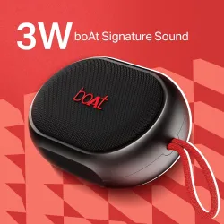 Boat (2025) Stone 110 Bluetooth Speaker with 3W Signature Sound Up to 15Hrs Playback