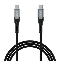 boAt 240W Type-C to C Braided Cable (1.2m, Carbon Black)
